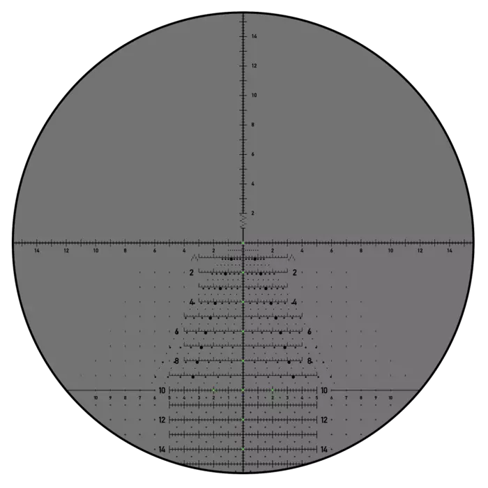 Green Horus Tremor 5 Reticle