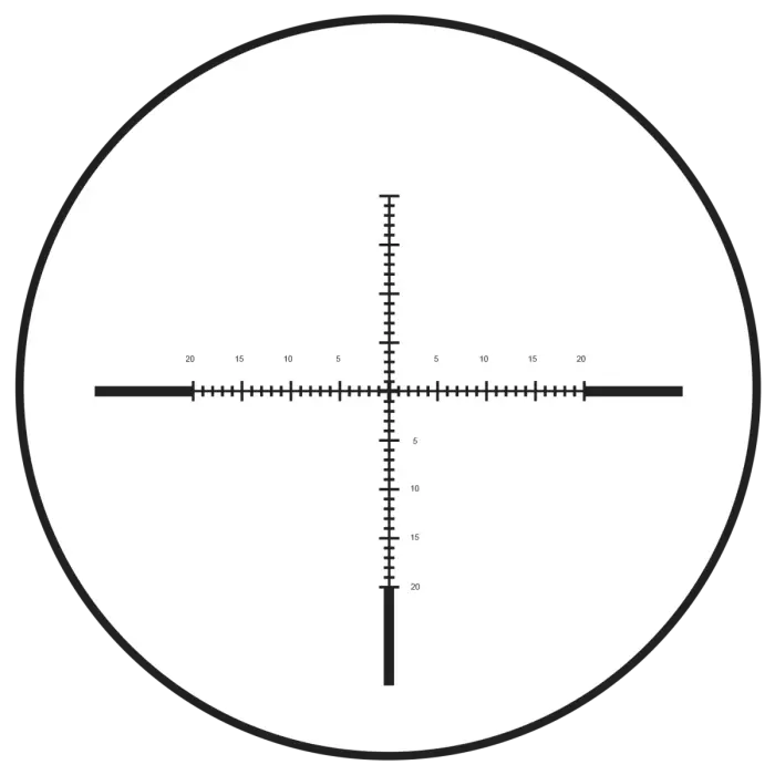 Long Range MOA Reticle