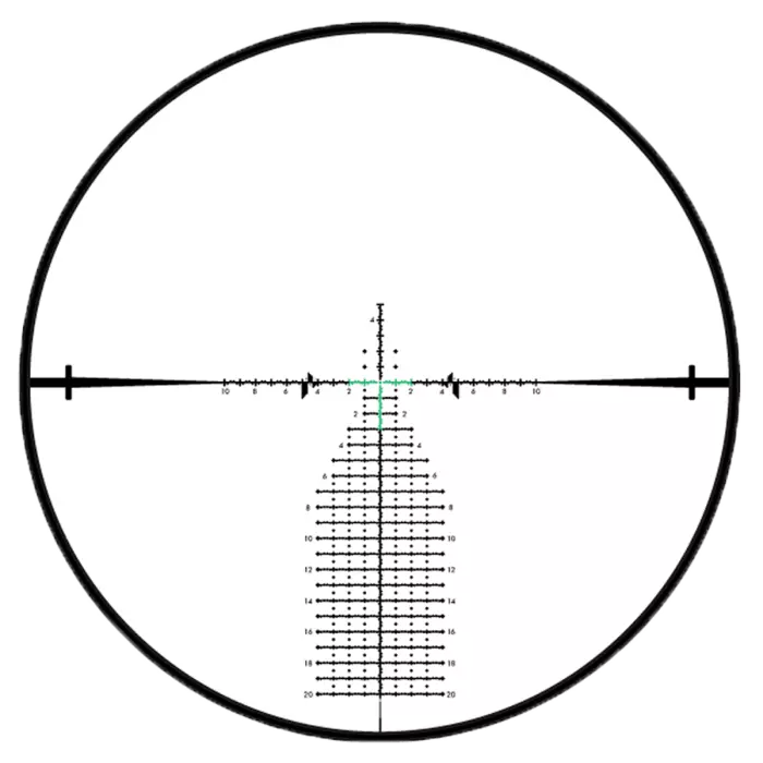 SCR 2 Mil Green Reticle