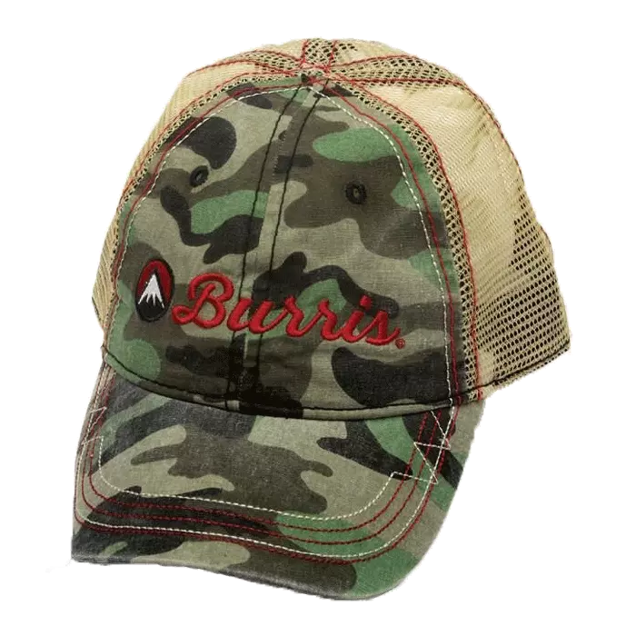 Burris retro camo hat