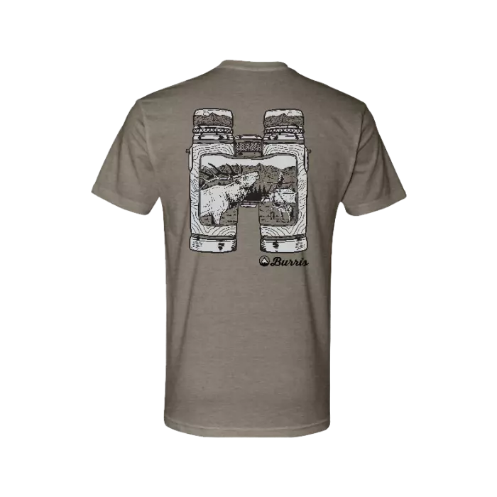 Burris Optics Elk Bino T-Shirt Back