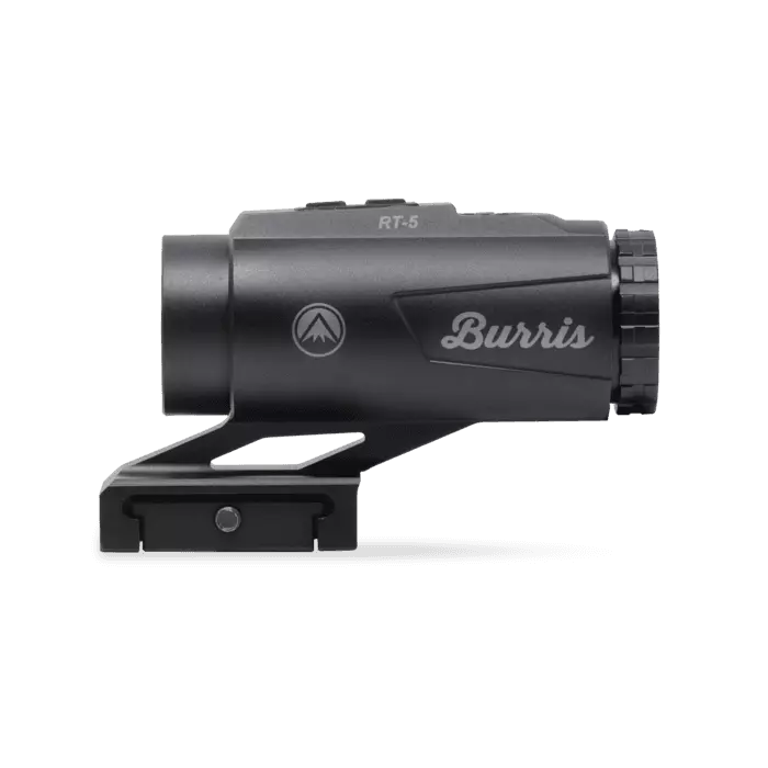 Burris RT-5 Prism Sight side profile. A perfect option for an AR Optic. 