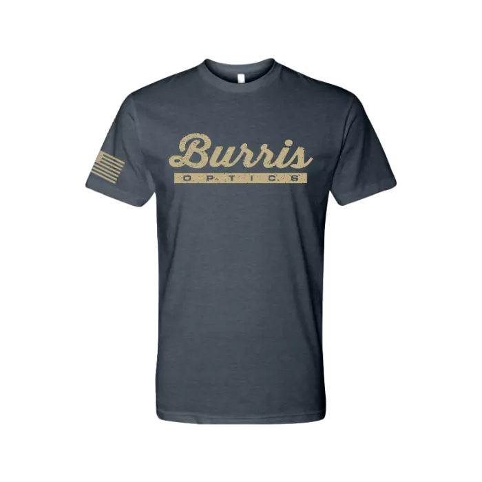 Burris Classic Flag Tee Midnight Navy Front.png